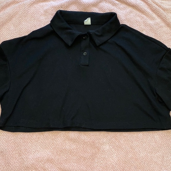 button-up crop top - Picture 1 of 2